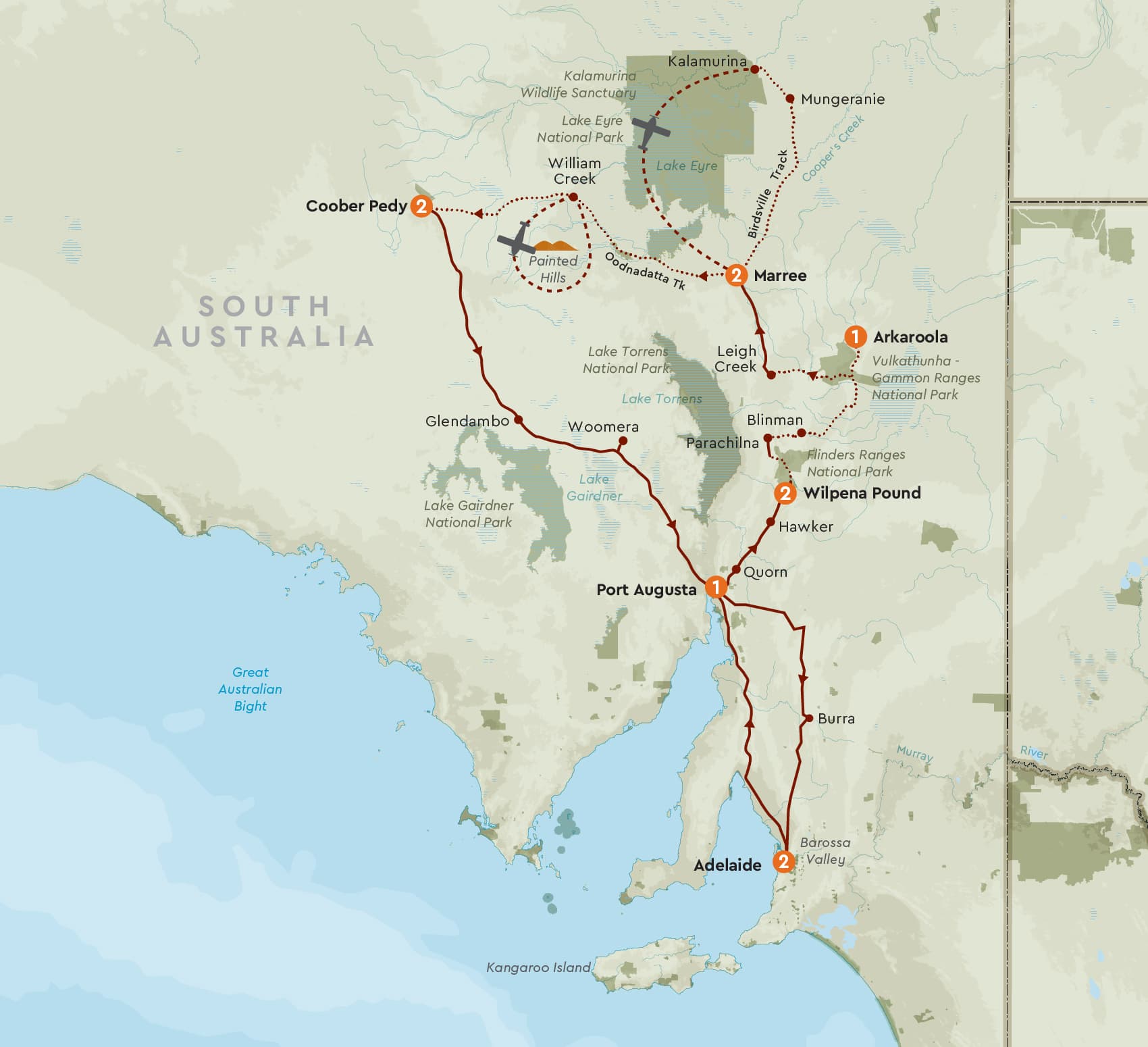 Outback South Australia Tour  Outback Spirit Tours